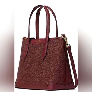 Kate Spade Shimmy Glitter Lola Satchel Crossbody
